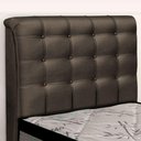 Ver imagem 6 de Cabeceira Cama Box Solteiro Ciara 90cm Botonê com Frame Linho Cacau - Abmaza