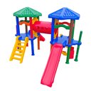 Ver imagem 1 de Playground Duplo Prata Freso com Escorregador Infantil