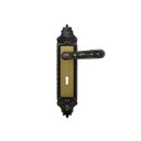 Ver imagem 2 de Kit 2 fechadura Colonial Alavanca Externa e Interna -MGM