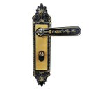 Ver imagem 1 de Kit 2 fechadura Colonial Alavanca Externa e Interna -MGM