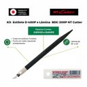 Ver imagem 2 de Kit Caneta Estilete Japonês D-400P Mais Lâminas de Precisão Bdc-200P Nt Cutter