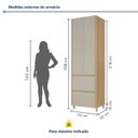 Ver imagem 3 de Lavanderia 2 Peças 4 Portas 100% MDF