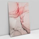 Ver imagem 1 de Quadro Decorativo em Canvas Abstrato Aquarela Rose TaColado Borda Infinita 120 x 80cm
