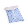 Saco de Bebê com Sherpa M - Coroinha Azul - 1