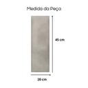 Ver imagem 2 de Cabeceira Modulada Estofada P/ Cama Casal 7 Placas 20x45cm:bege