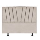 Ver imagem 2 de Cabeceira Estofada Bélgica 160cm Queen Size Para Cama Box Quarto Suede Bege - Gat Magazine
