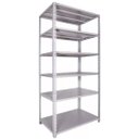 Ver imagem 4 de Estante Pesada 6 Bandejas 40cm Cinza