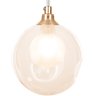 Lustre Pendente New Cobre Harmony Bolinha Ambar - 2
