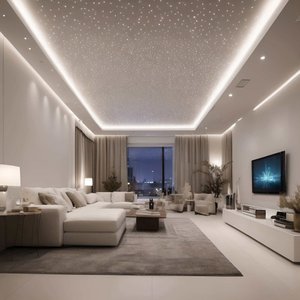 Kit Original Céu Estrelado Iluminação Fibra Ótica 300 Pontos