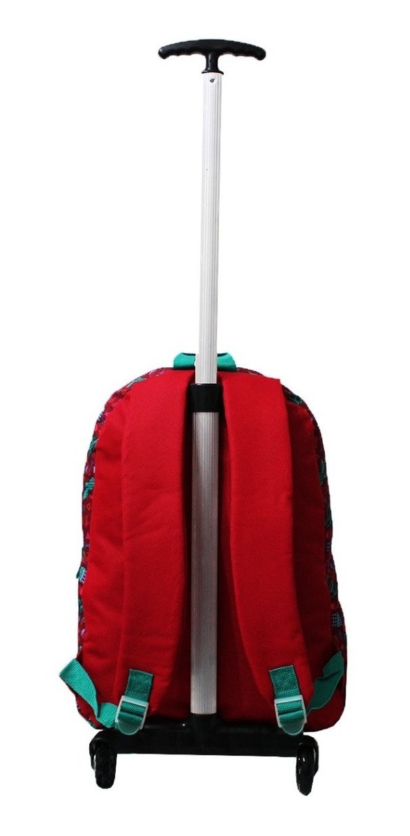 Mochila Cactos Juvenil Escolar De Rodinhas Clio Style Mf2016 - 6
