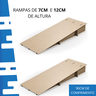 Rampa Anti Refluxo para Berço Base Inclinada para Bebês Mdf Cru - 6
