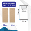 Ver imagem 3 de Rampa Anti Refluxo para Berço Base Inclinada para Bebês Mdf Cru