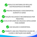 Ver imagem 5 de Rampa Anti Refluxo para Berço Base Inclinada para Bebês Mdf Cru