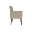 Ver imagem 6 de Kit Sófa 2 Lugares e 2 Poltronas para Sala de Estar Recepção Bege