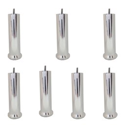 Kit 20 Pes Metalizado Alto para Cama Box Queen Altura 18cm Resistente - 7
