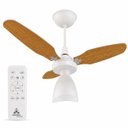 Ver imagem 1 de Ventilador Teto Venti-Delta Eco Ventus Inverter 55W Controle Remoto Bivolt Branco Freijó