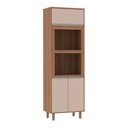 Ver imagem 1 de Torre Quente Lari 70 Cm 2 Nichos 3 Portas Connect Luciane Móveis