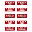 Ver imagem 1 de Kit Combo 10 Placa de Sinalização Lixo Aqui 20x30cm Vermelho