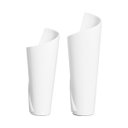 Ver imagem 7 de Dupla de Vaso Branco Decoração em Cerâmica Florença Clássico