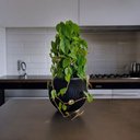 Ver imagem 3 de Vaso Moderno Decorativo Redondo para Plantas Decoração Casa