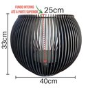 Ver imagem 2 de Vaso Moderno Decorativo Redondo para Plantas Decoração Casa