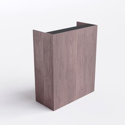 Balcão de Atendimento Loja Caixa para Recepção 90x45 - 2