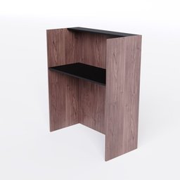 Balcão de Atendimento Loja Caixa para Recepção 90x45 - 1