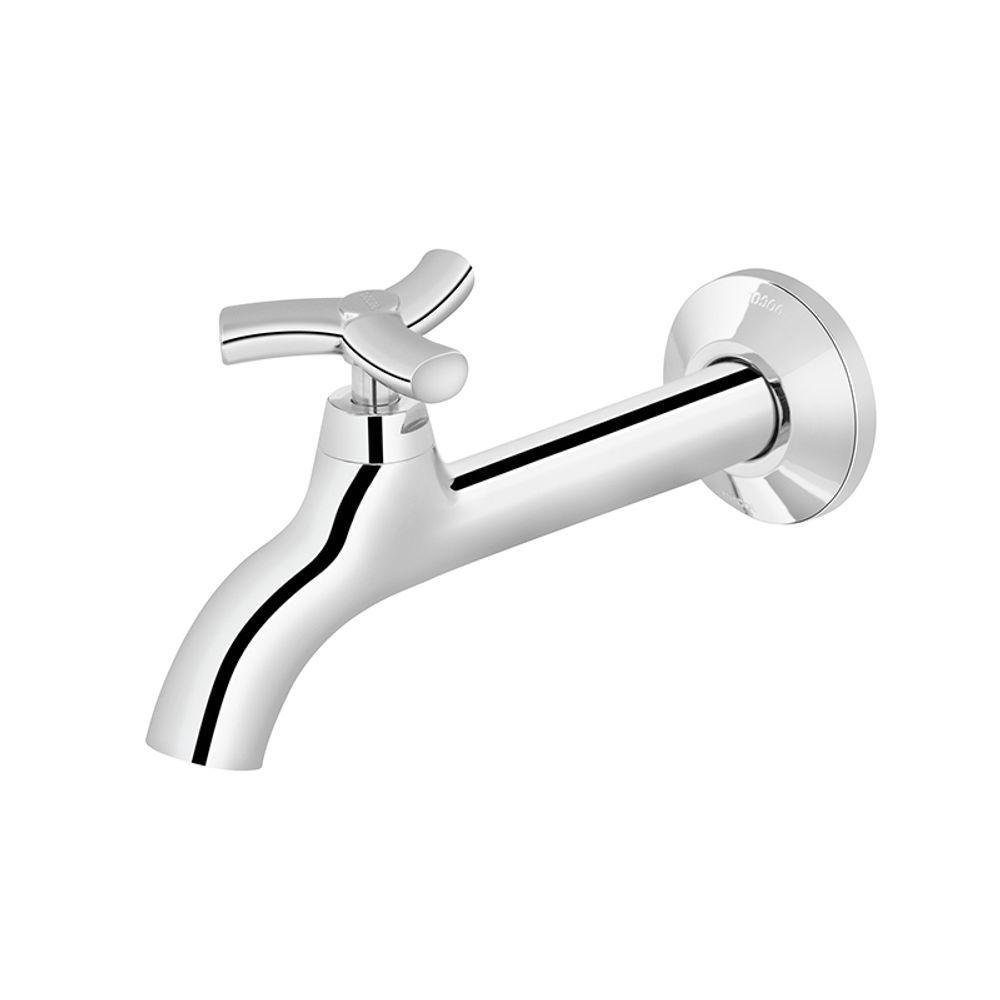 Torneira para Tanque Docol Primor 673106 de Parede Cromada - 1