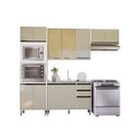 Ver imagem 3 de Cozinha Modulada Compacta 4 Peças sem Tampo Linea Luciane Móveis