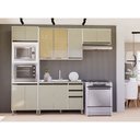 Ver imagem 1 de Cozinha Modulada Compacta 4 Peças sem Tampo Linea Luciane Móveis