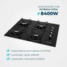Fogão Cooktop 4 Bocas a Gás Mondial Ctg-01 Preto/inox Bivolt - 6