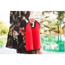 Ver imagem 4 de Bolsa Térmica Porta Garrafa Neoprene Mantém Temperatura 1h Cor:vermelho