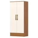 Ver imagem 3 de Guarda Roupa Casal Leblon D327 6 Portas de Bater 6 Gavetas Cinamomo Off White Henn