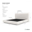 Ver imagem 3 de Cama Casal King 193x203 Cloud Boucle/Off White