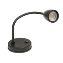 Ver imagem 3 de Luminaria de Mesa Led Abs Preto 4w 3000k Yamamura