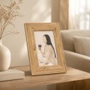 Ver imagem 5 de Porta Retrato de Mesa Decorativo com Vidro para Foto Marrom 15x20cm Decorar a Casa
