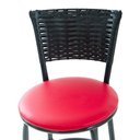 Ver mais imagens de Kit 2 Banquetas Baixa Cozinha Bar Balcão