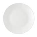 Ver imagem 1 de Kit 24 Pratos Rasos 18cm Brancos Plásticos Coza Duro para Refeição Resistente