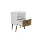 Ver imagem 5 de Mesa de Cabeceira 1 Gaveta Retrô Mb2014 Móveis Bechara