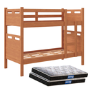 Ver imagem 1 de Beliche Jaspe MDF Duas Camas Solteiro 2 Colchões cor: Nature