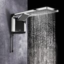 Ver imagem 2 de Chuveiro Lorenzetti Acqua Duo Ultra Eletrônico Preto-cromado 220v