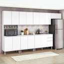 Ver imagem 1 de Cozinha Completa Nina 6 Módulos Branco