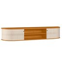 Ver imagem 3 de Rack Suspenso para Sala Algarve - 7 Decor Cinamomo e Off White