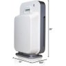 Alen Purificador de Ar 45i: Ar Limpo, Silencioso! Branco - 3