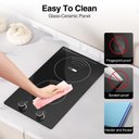 Ver imagem 7 de Vbgk Cooktop Elétrico 3000w com 2 Queimadores e Controle Touch (preto)