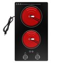 Ver imagem 1 de Vbgk Cooktop Elétrico 3000w com 2 Queimadores e Controle Touch (preto)