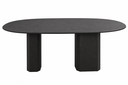 Ver imagem 1 de Mesa de Jantar Orgânica Cora 135x90cm Base Duplo Ébano Personal Art Design