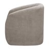 Poltrona Decorativa Orgânica Fly para Sala Recepção Estética Camarim Linho Creme Sofa Store - 8