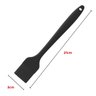 Pincel Culinário De Silicone Cozinha e Churrasqueira Untar:PRETO - 2