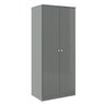Guarda-roupa Solteiro 2 Portas Cabideiro 75x175cm London Cinza 6502 - 1